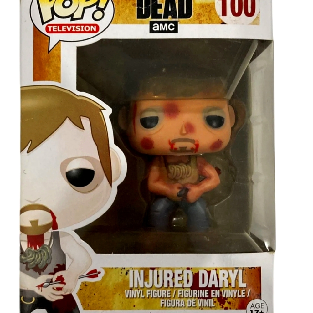Funko POP! The Walking Dead Injured Daryl Dixon #100 Edition Four